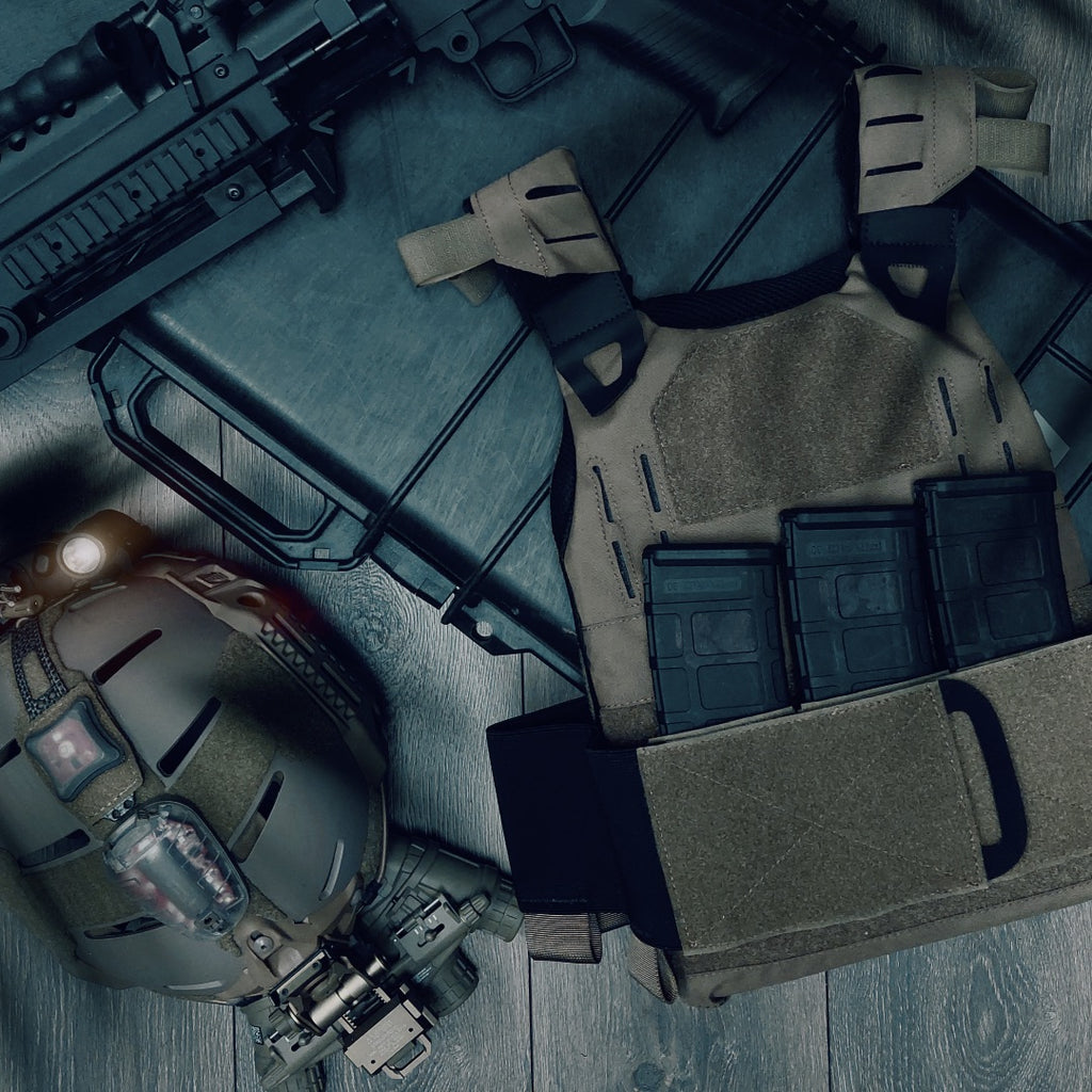 Total Tactical The LVZOVT New Low Profile Slick Plate Carrier