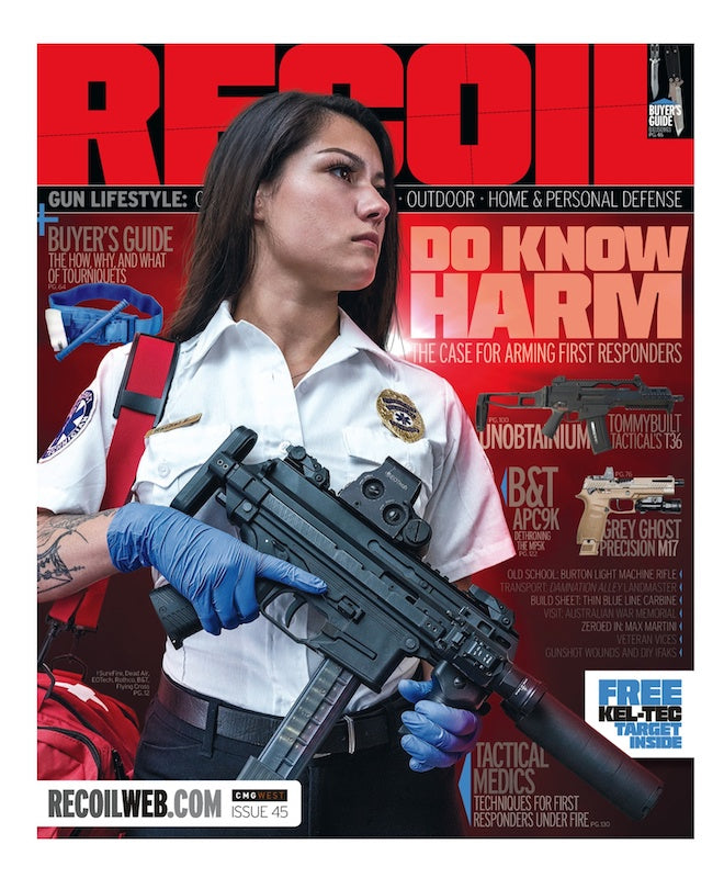 Total Tactical Our Aloha Shirt was Featured in Recoil Magazine