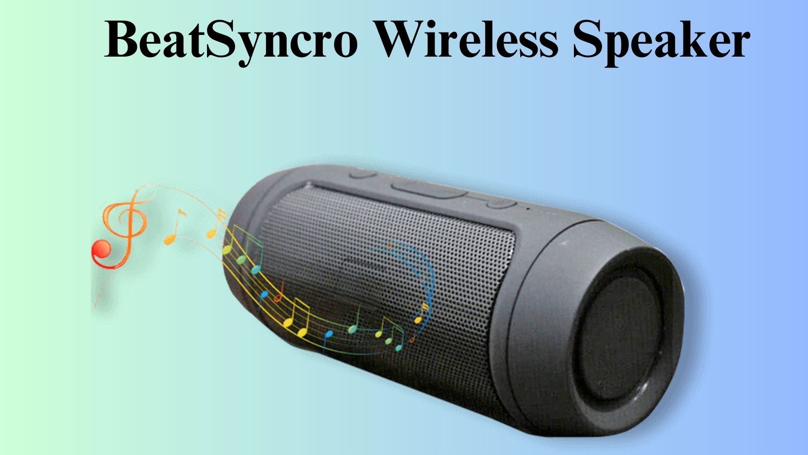 Total Tactical Elevate Your Listening Experience with the BeatSyncro Wireless Speaker